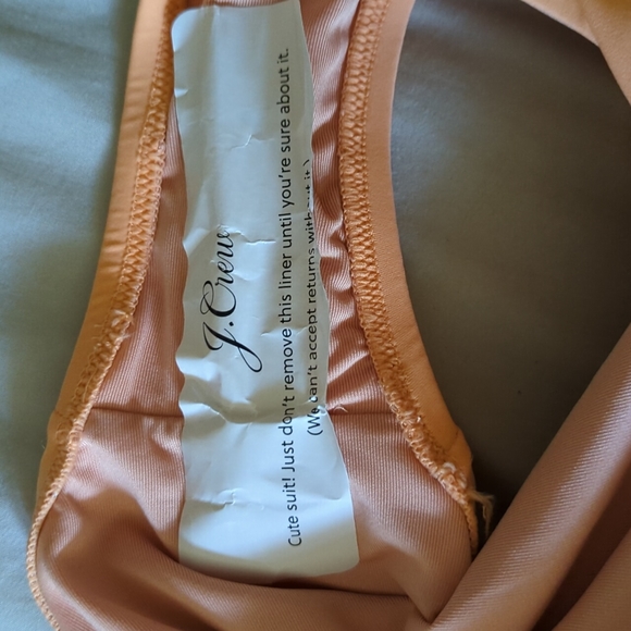 JCrew One Piece Ruched Swimsuit - Picture 2 of 3